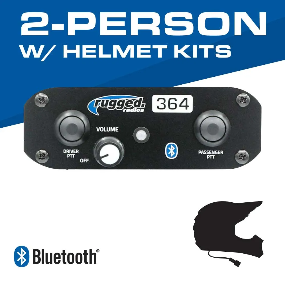 364 Affordable Intercom Bundle with Helmet Kits