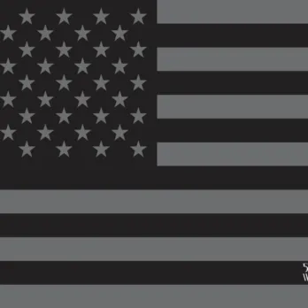 5150 WHIPS HEAVY DUTY AMERICAN FLAG (B&G)